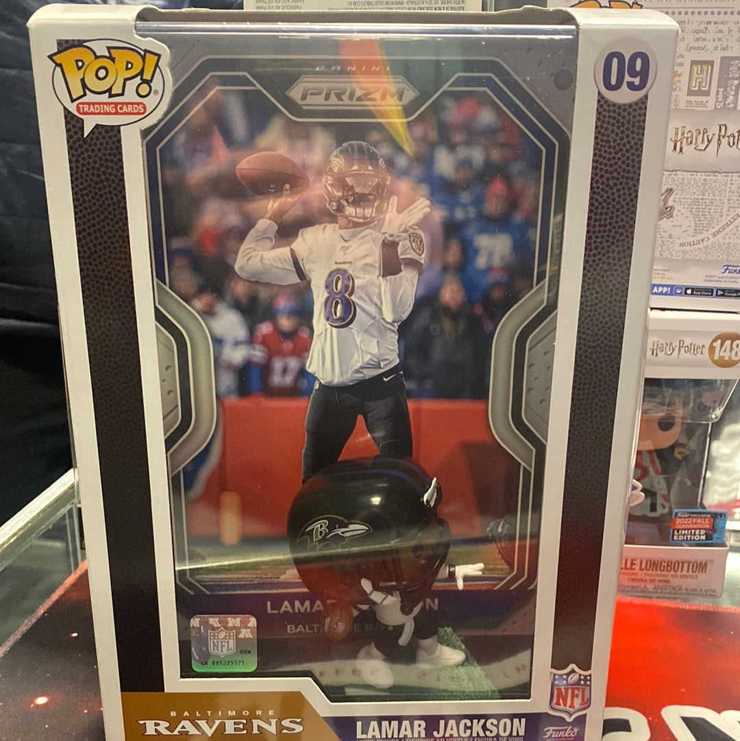 NFL Bounty Showdown! - Lamar Jackson NFL Prizm Card