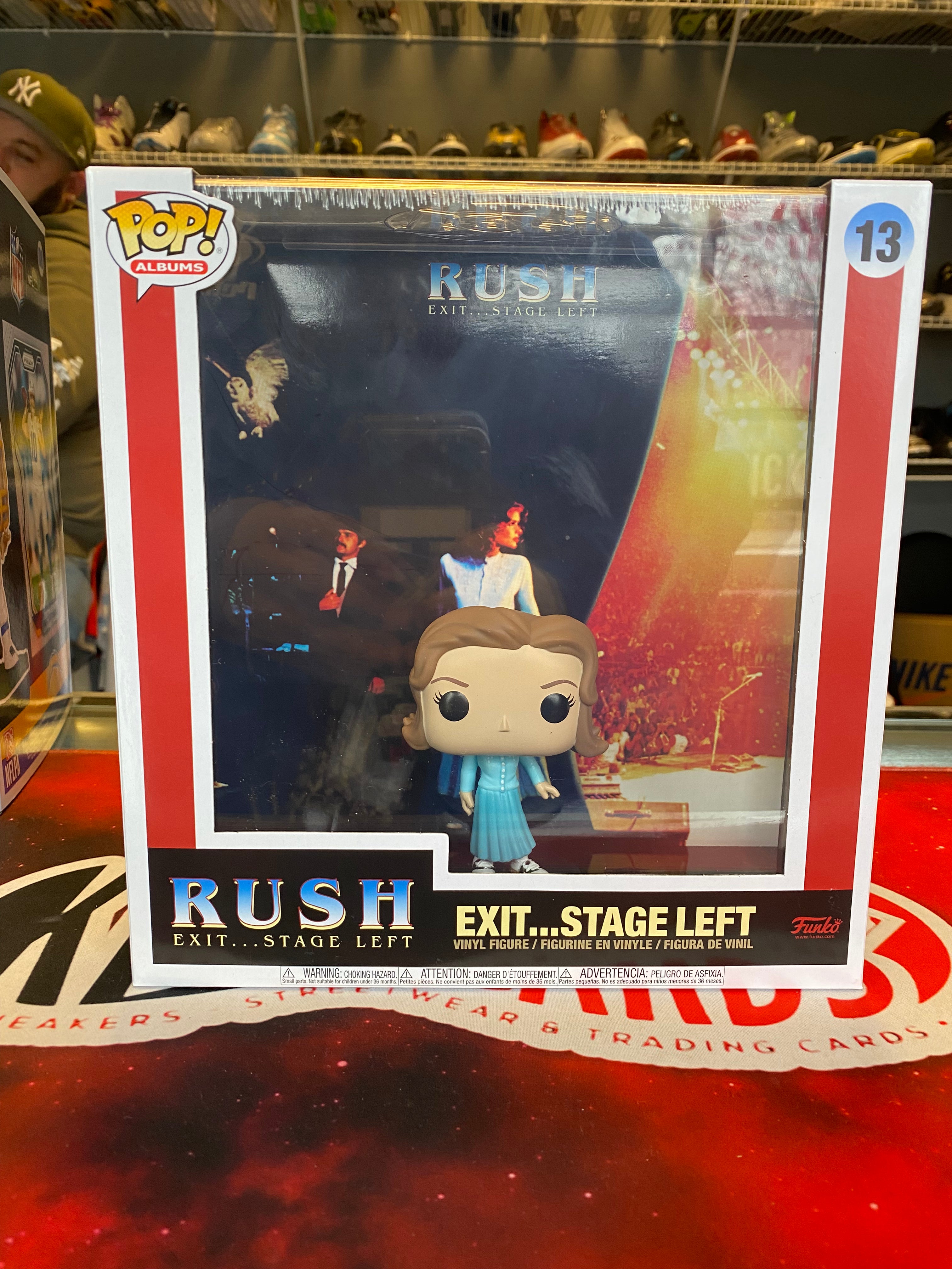 Pop! Albums RushExit Stage Left