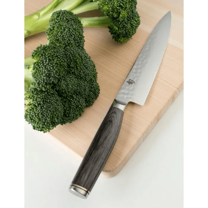 Shun Cutlery Premier Grey 5-Piece Starter Block Set, Kitchen Knife & Knife  Block Set, Includes 8” Chef's Knife, 4” Paring Knife, 6.5” Utility Knife, 