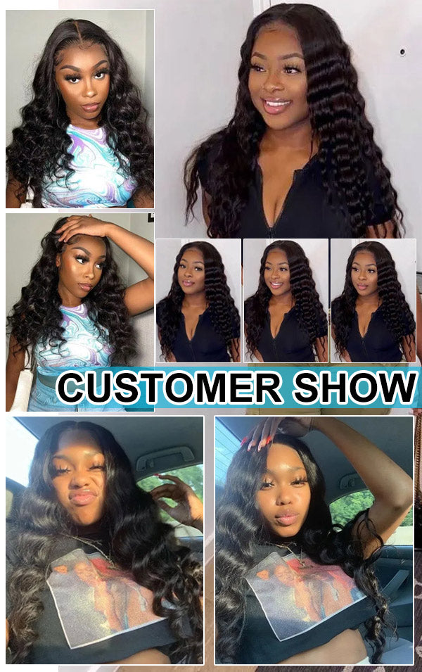 loose deep wave lace frontal wig