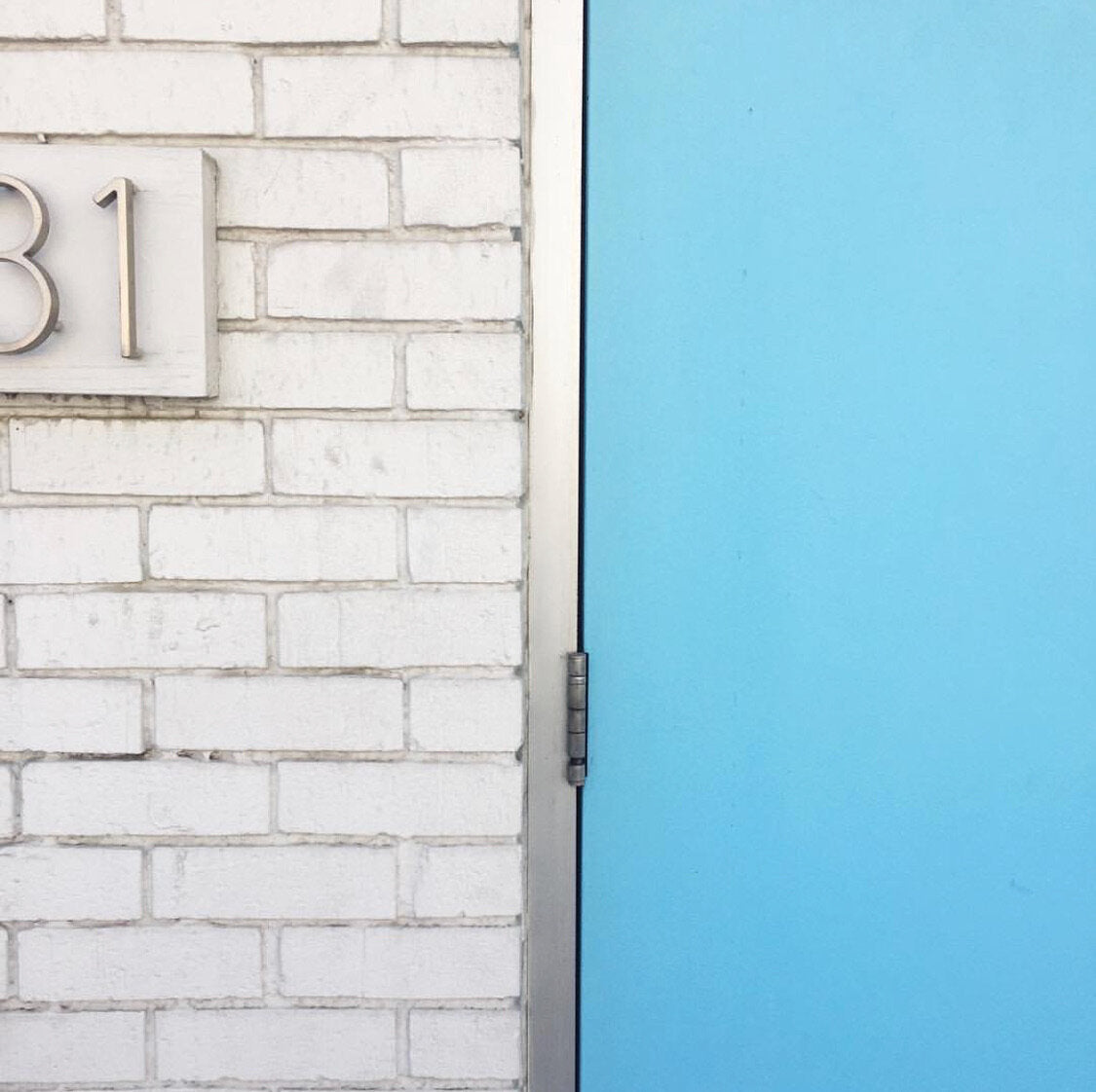 blue door- urban photography