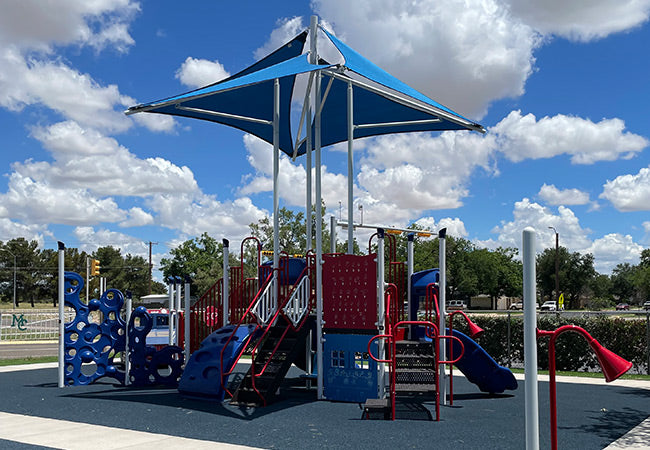 school playground at hillander school in odessa tx