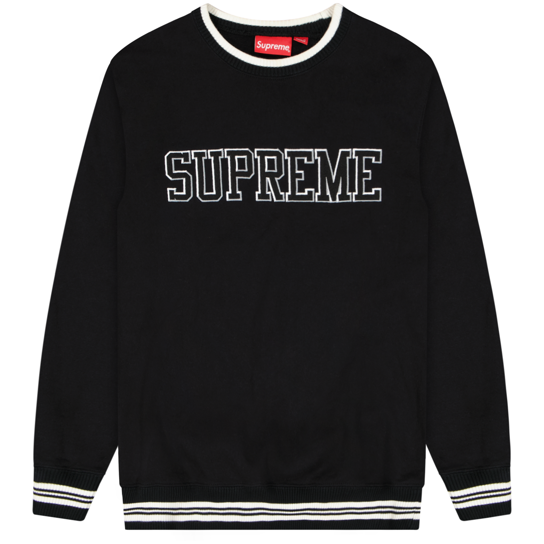 Supreme Felt Shadow Sweatshirt – RESPONSIBLE