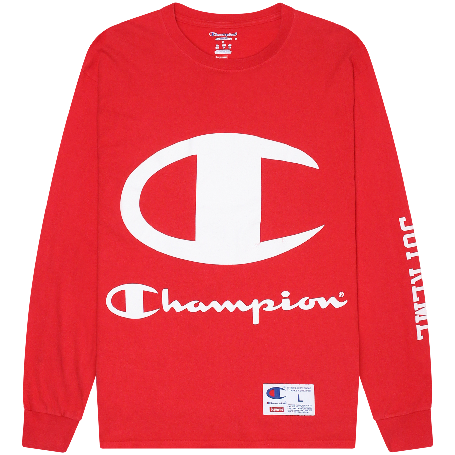 Champion Supreme L/S Tee – RESPONSIBLE