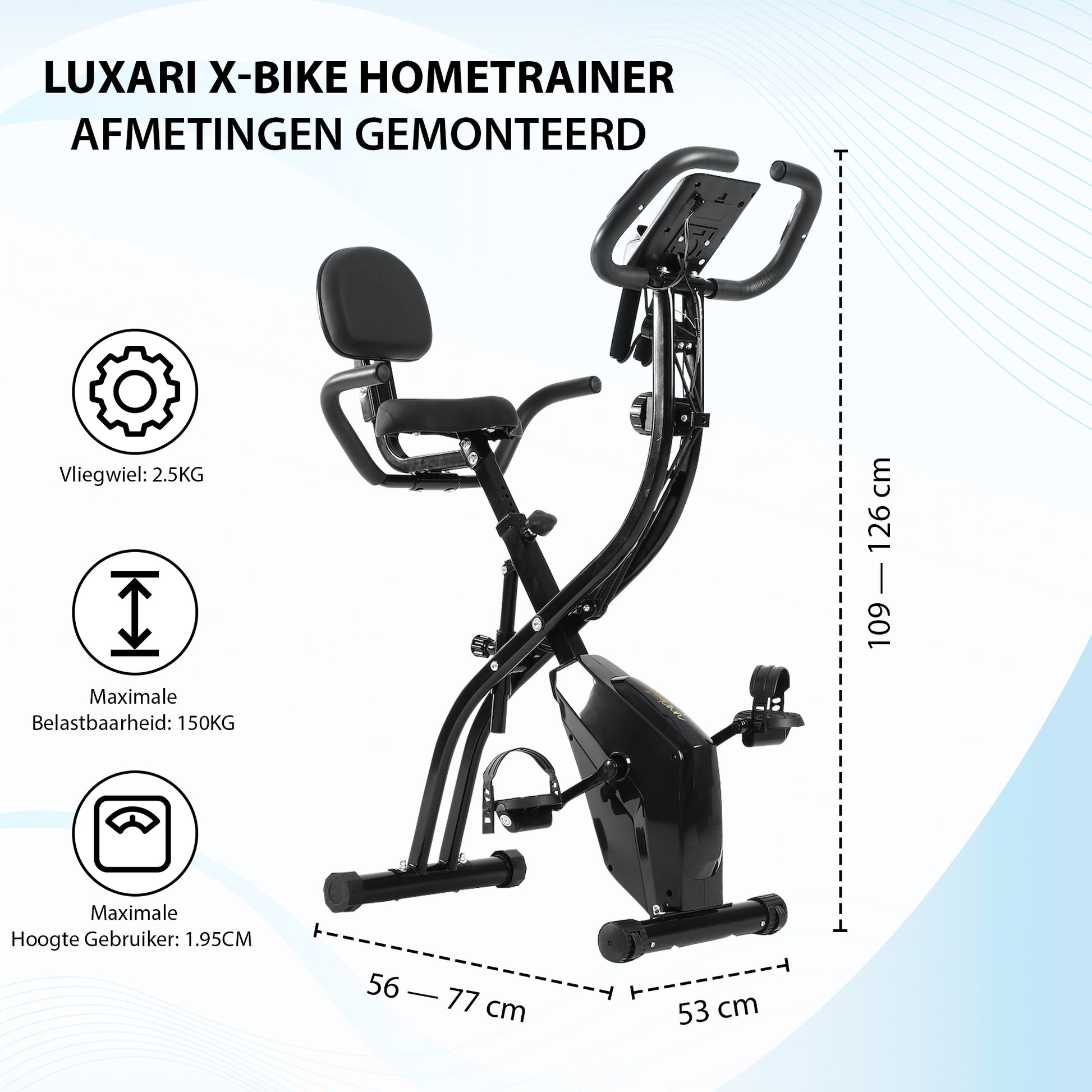 hartstochtelijk lassen Herhaald Luxari - X-bike Hometrainer – LuxariFitness