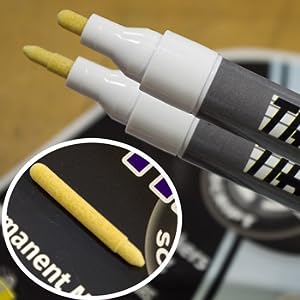 Tire Ink Paint Pen for Car Tires Permanent and Waterproof Carwash Safe