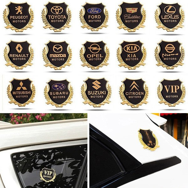 3D VIP chrome car emblem---Exclusive to your style!
