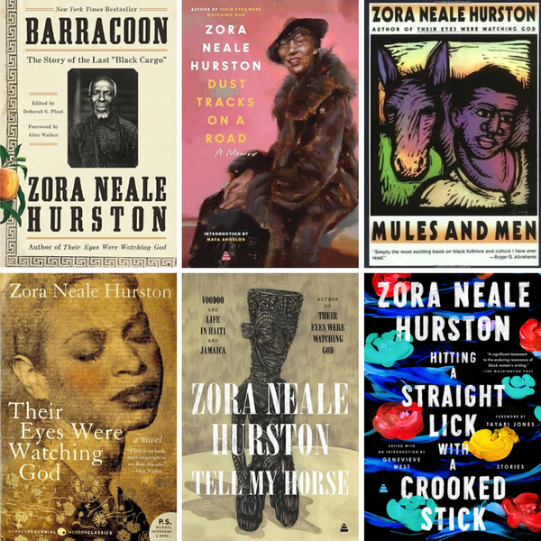 6 Books by Zora Neale Hurston