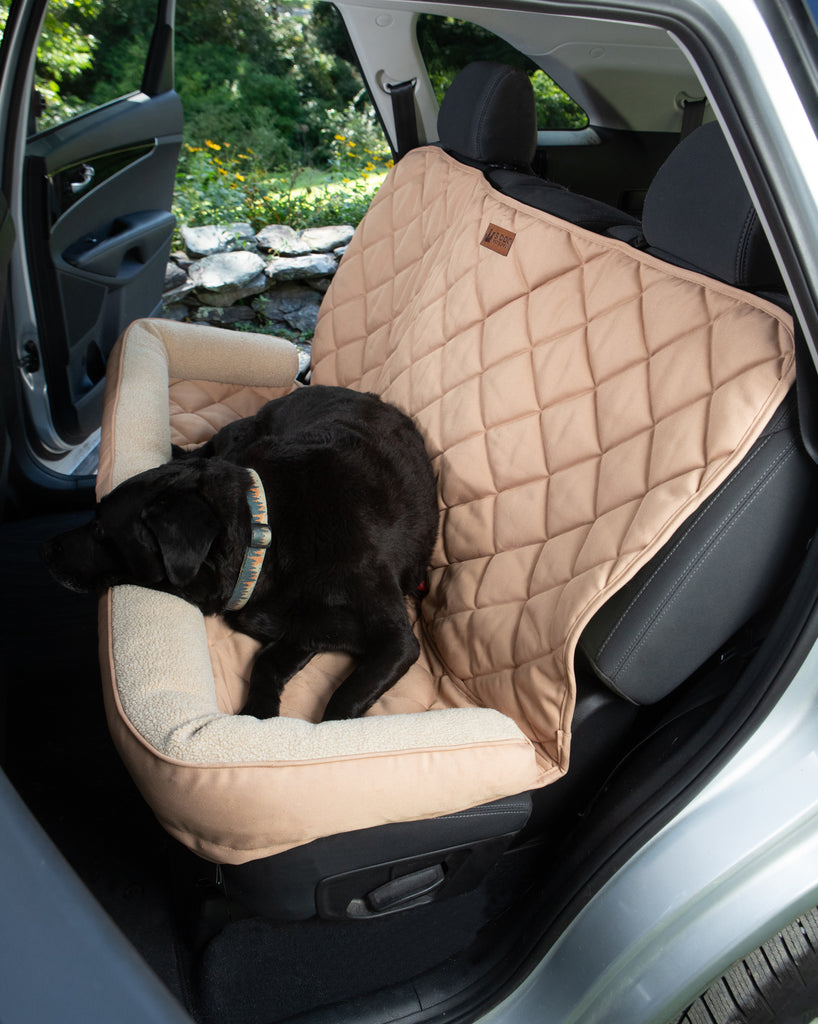 3 Dog Pet Supply Soft Shell Seat Protector with Bolster