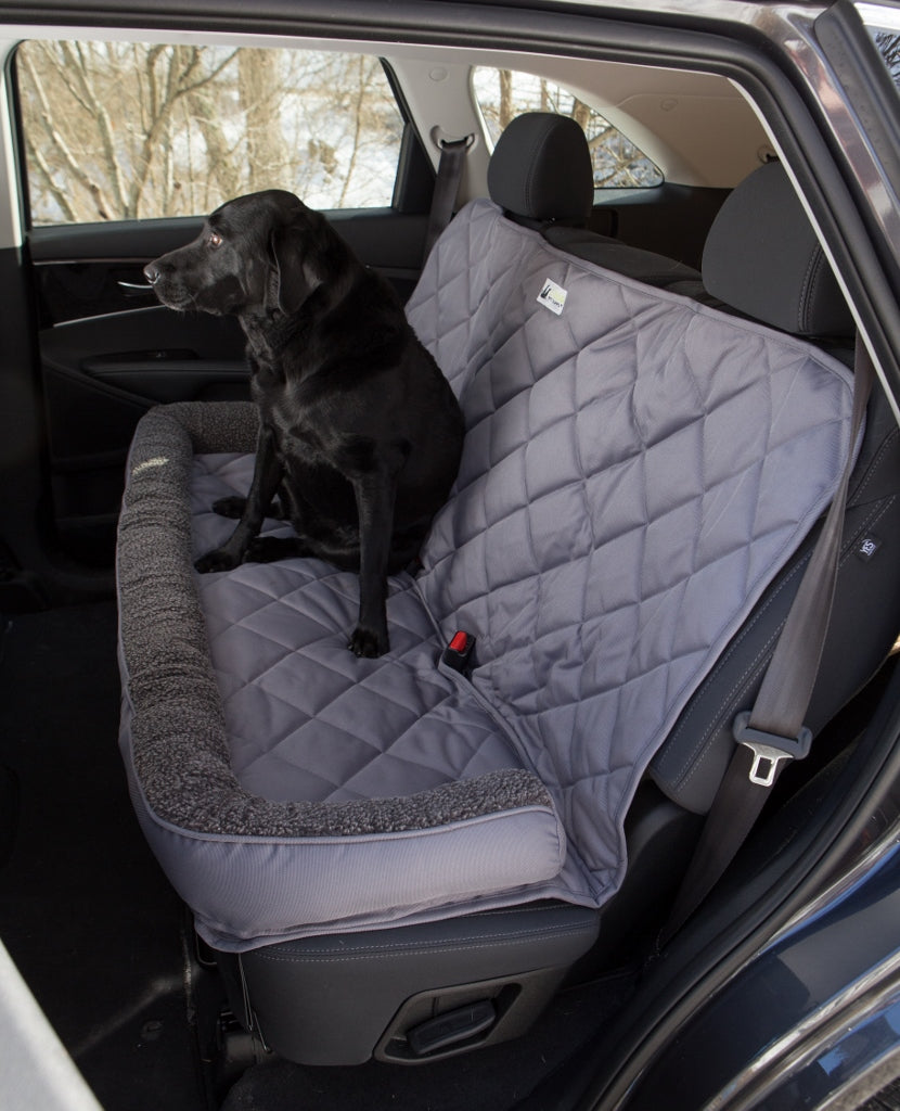 Dog Car Seat Cover for Back Seat - Laurie & Joe's Labs