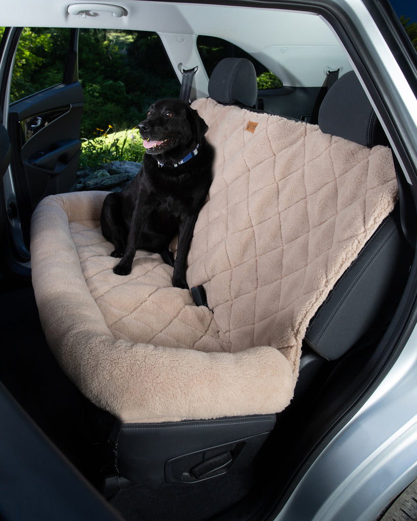 3 Dog Pet Supply Soft Shell Seat Protector with Bolster