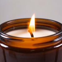 Burning Lemongrass Scented Candle 