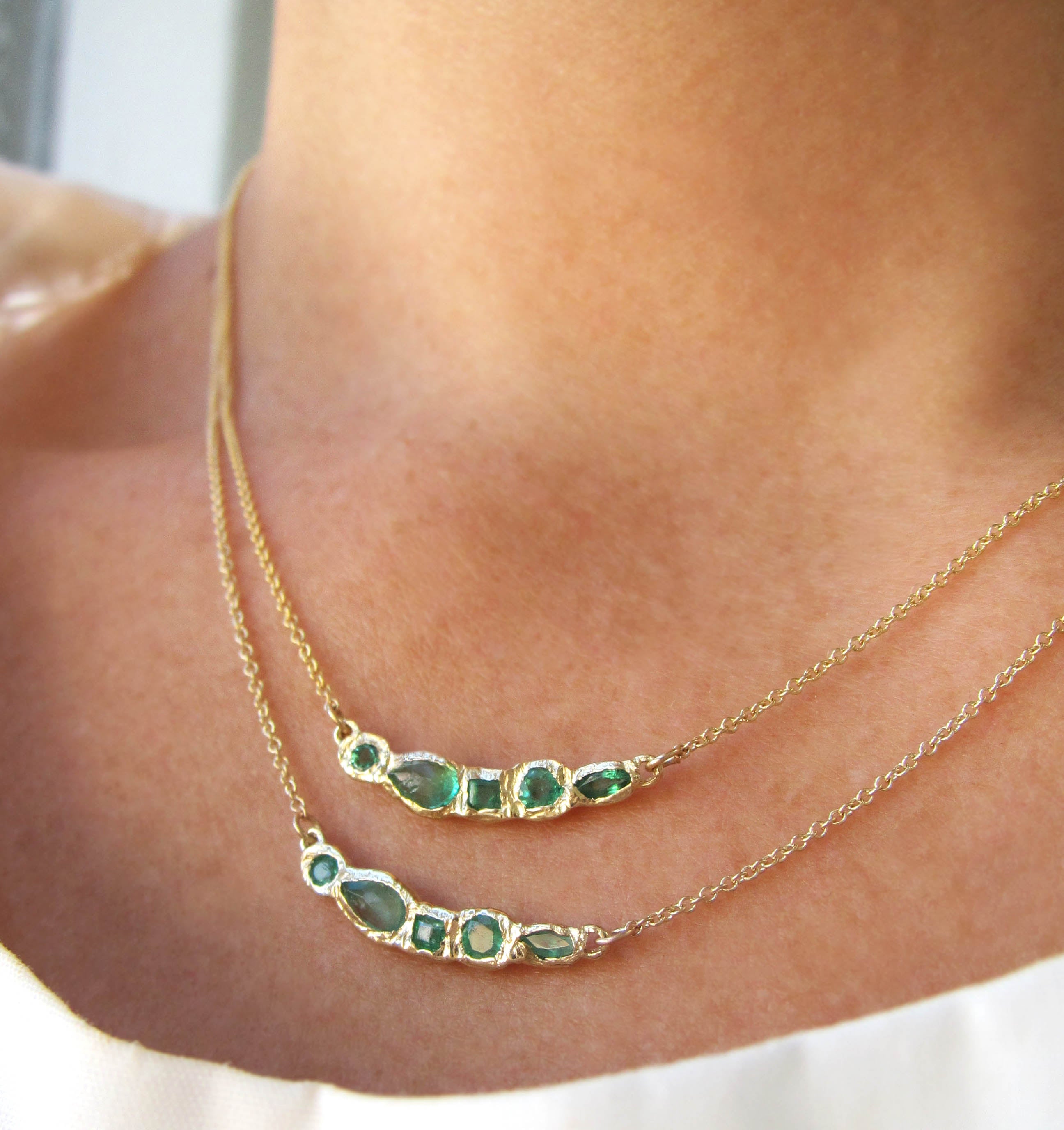 Journey Treasure Emerald Necklace