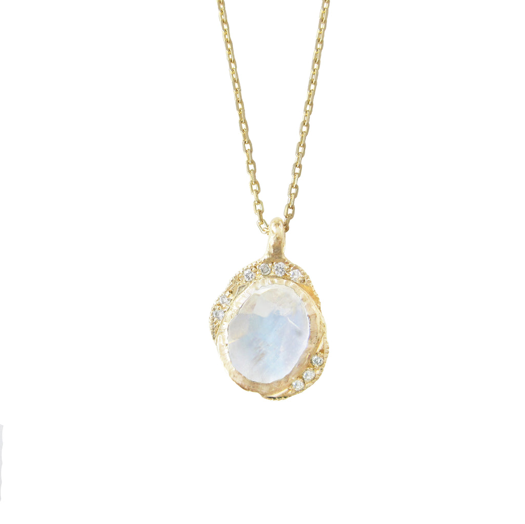 Oasis Moonstone Necklace – Misa Jewelry