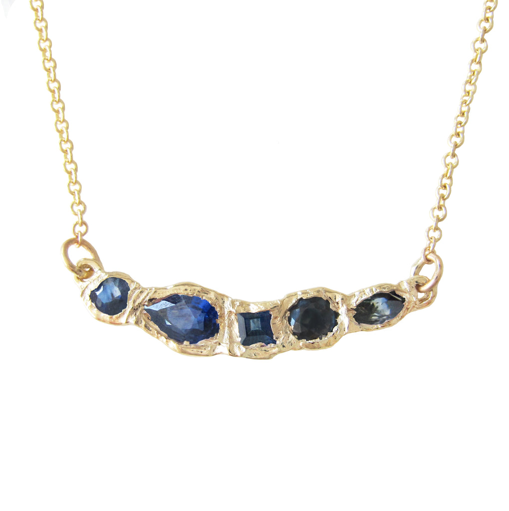 journey sapphire necklace