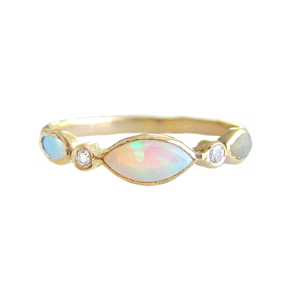 Aurora Opal Ring – Misa Jewelry