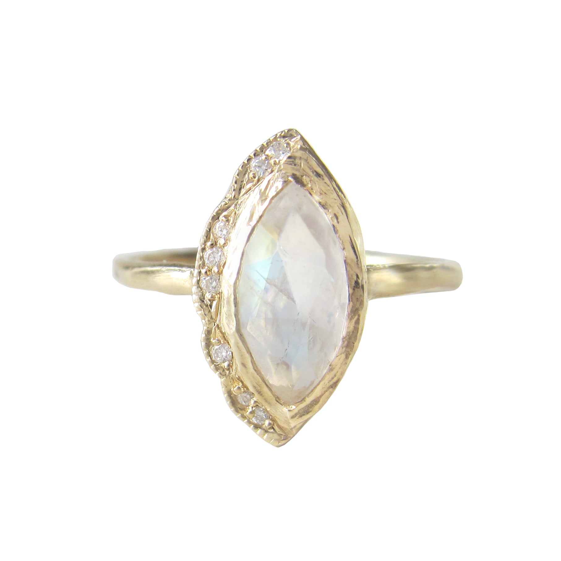Misa Jewelry - Moonstone Jewelry - Native Moonstone Ring