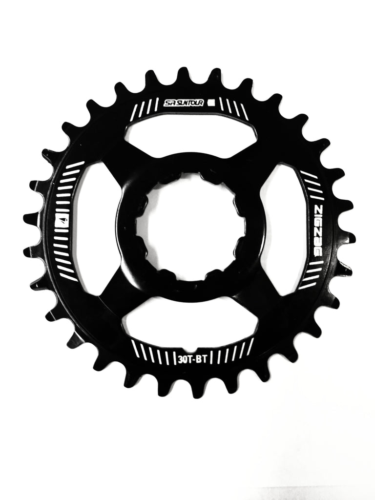 sr suntour crankset removal