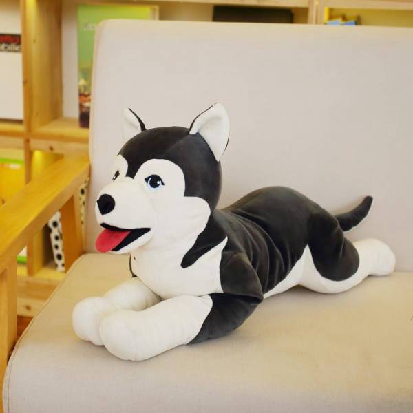 giant husky stuffed animal