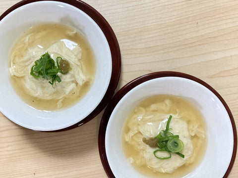 身体の芯まで温まる！かぶら蒸しのゆばあんかけ