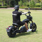Mangosteen scooter Rooder m1p Sara A Black m1ps 60v 2000w 50ah 45km/h coc