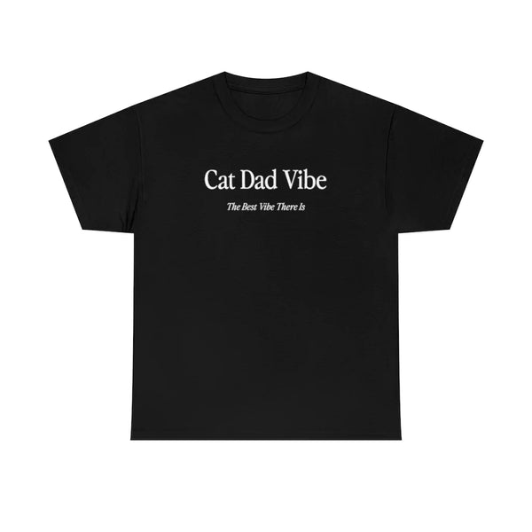 T-shirt Bloire Cat Dad Vibe