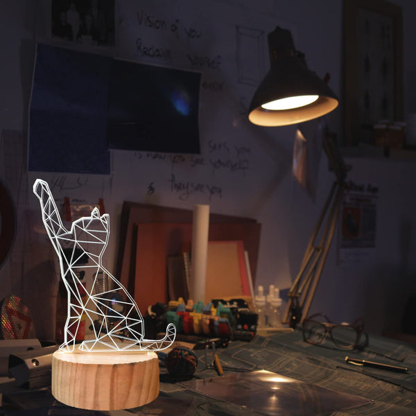 Lampe 3D Chat