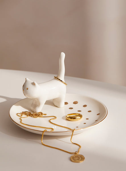 Cat Jewelry Tray