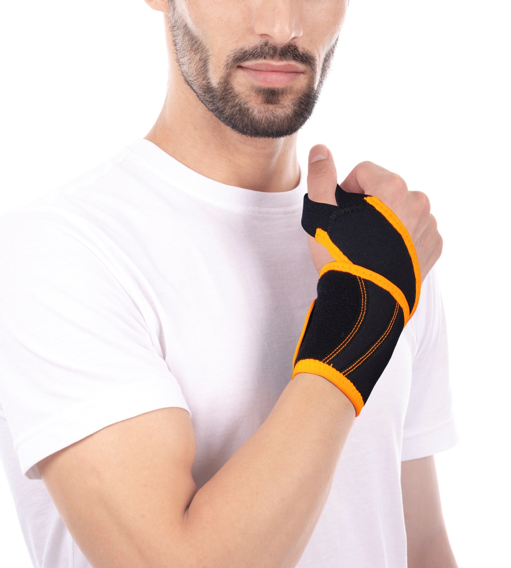 Tynor Wrist Support With Thumb Loop (Neo)-Black