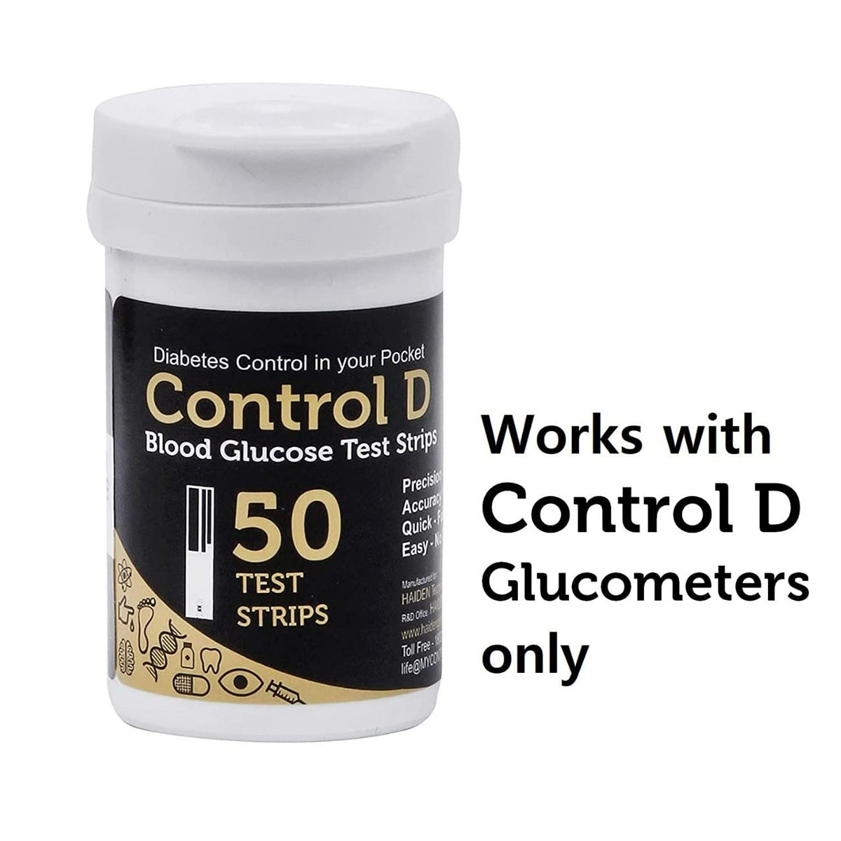 control d 100 test strips