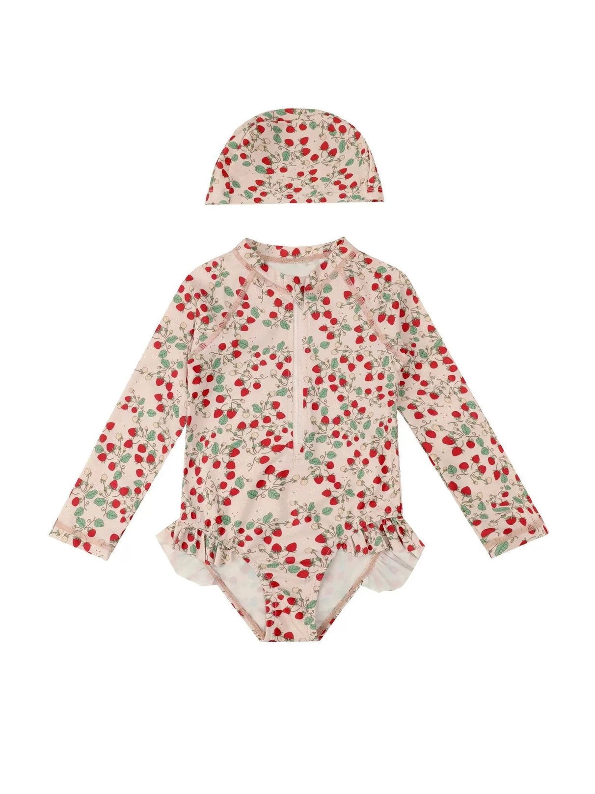 Strawberry One-Piece Swimsuit