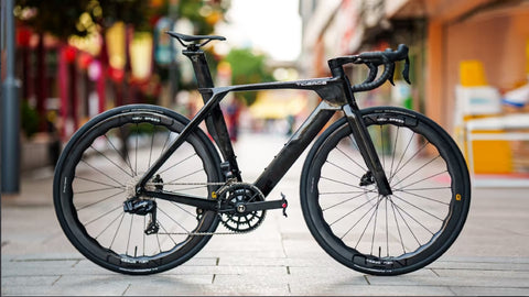 carbon disc brake road frameset