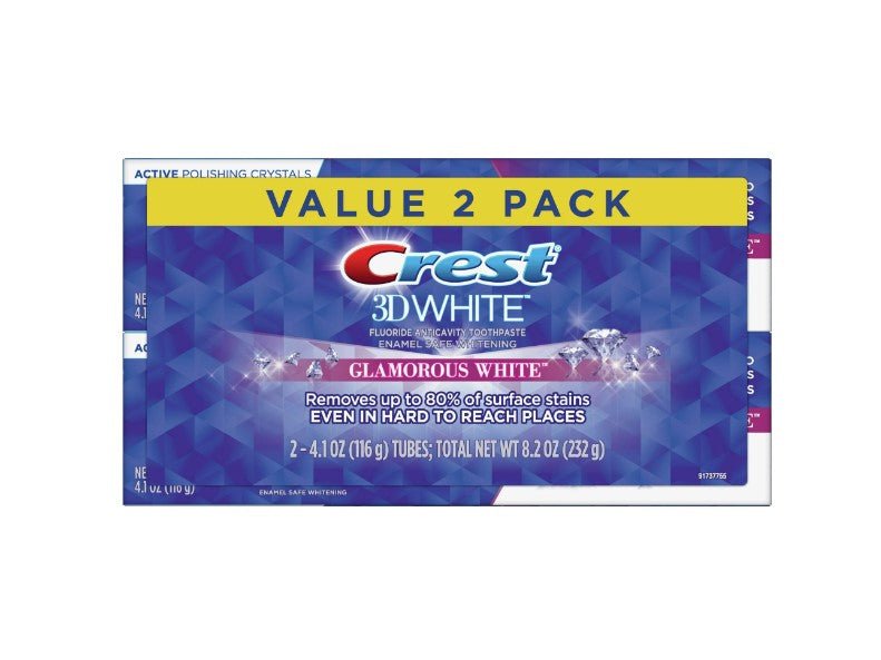 71%OFF!】 CREST 3D WHITE GLAMOROUS 2本セット