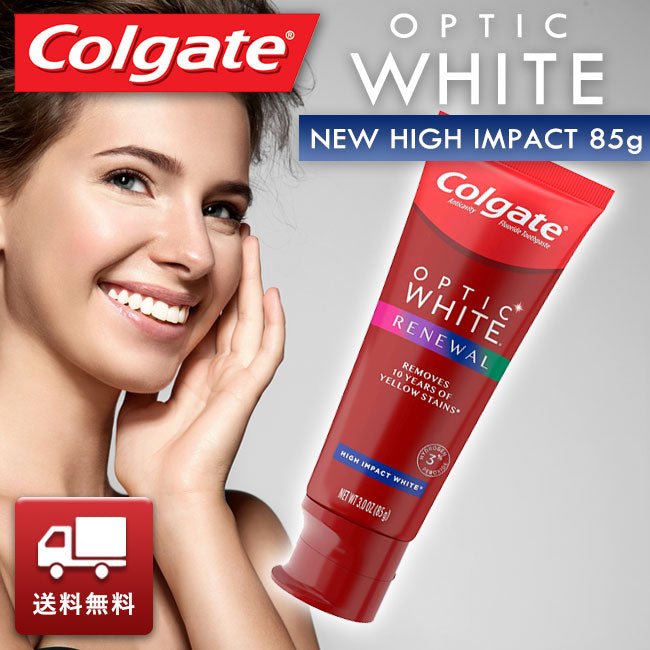 Toothpaste歯磨き粉 Colgate オプティック スパークリングホワイト 100gx2本