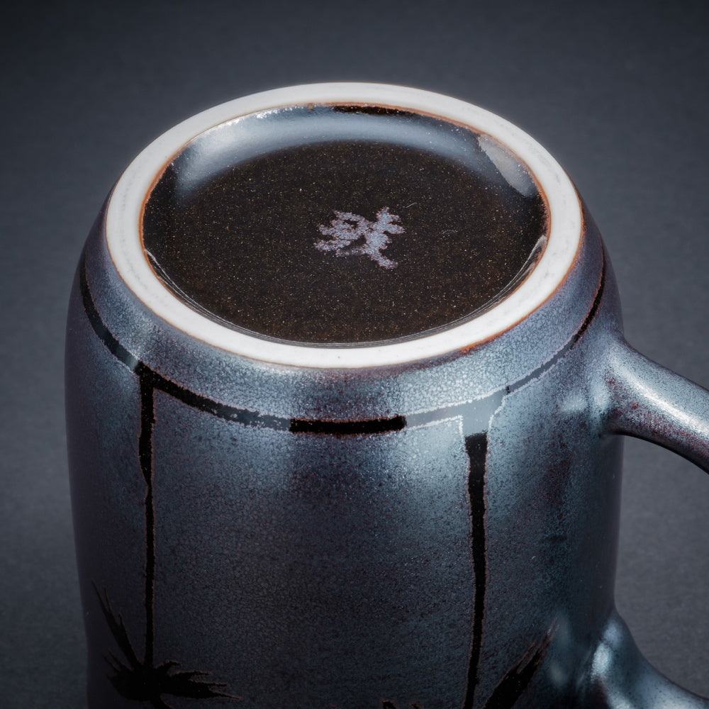 Tenmoku Ginsai Mug