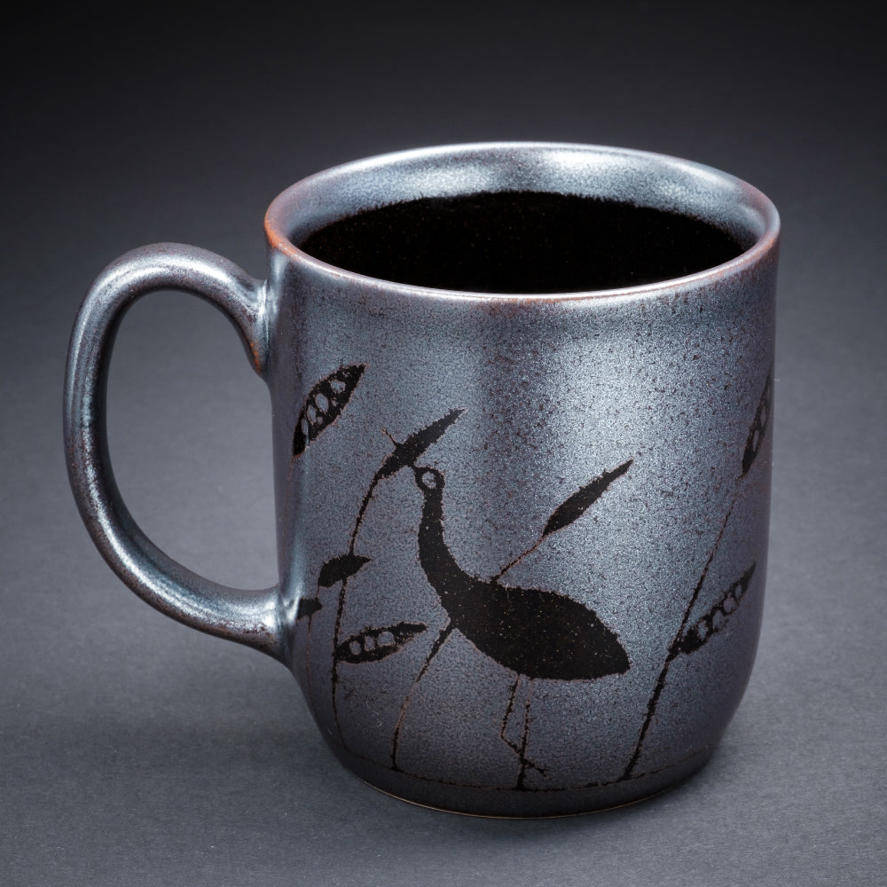 Tenmoku Ginsai Mug