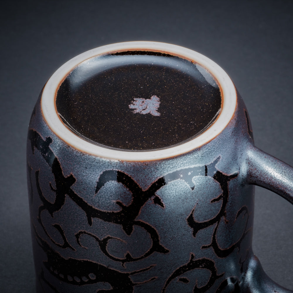 Tenmoku Ginsai Mug