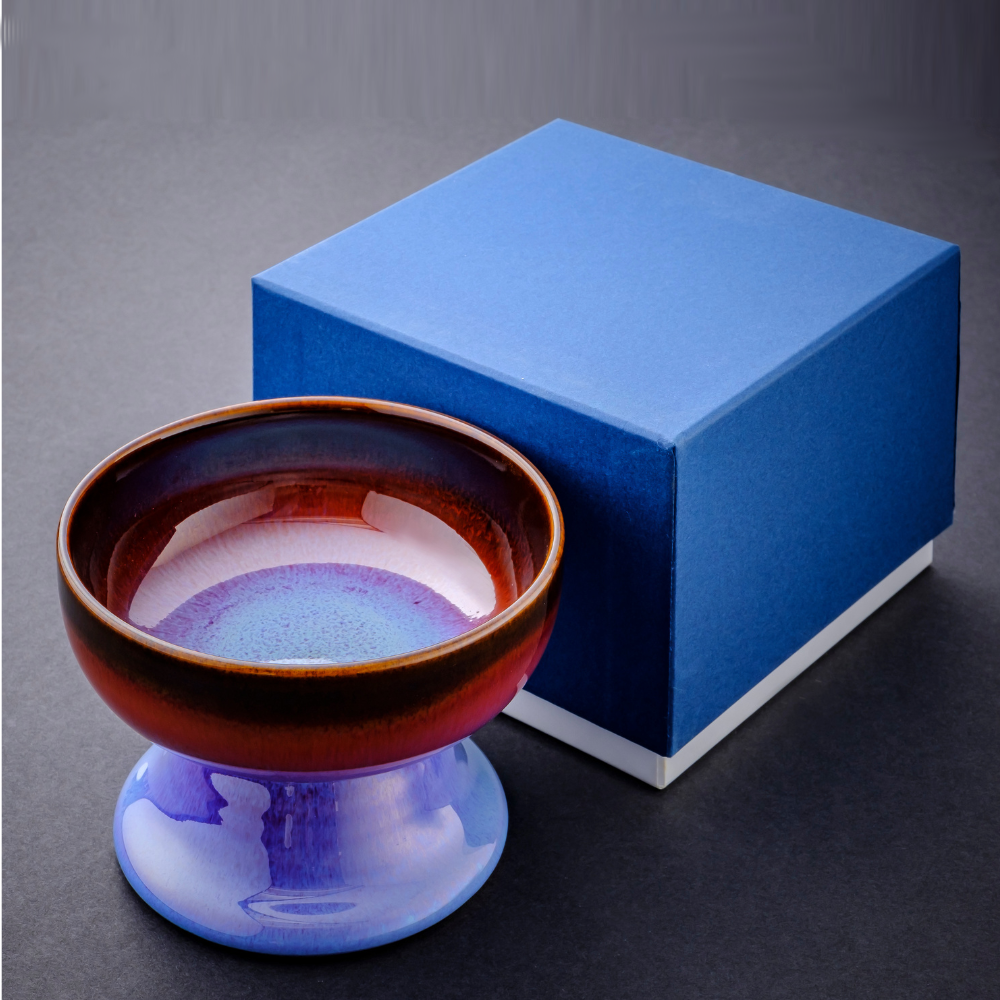 ORIGINAL Shinsya Tenmoku Cat Food Bowl