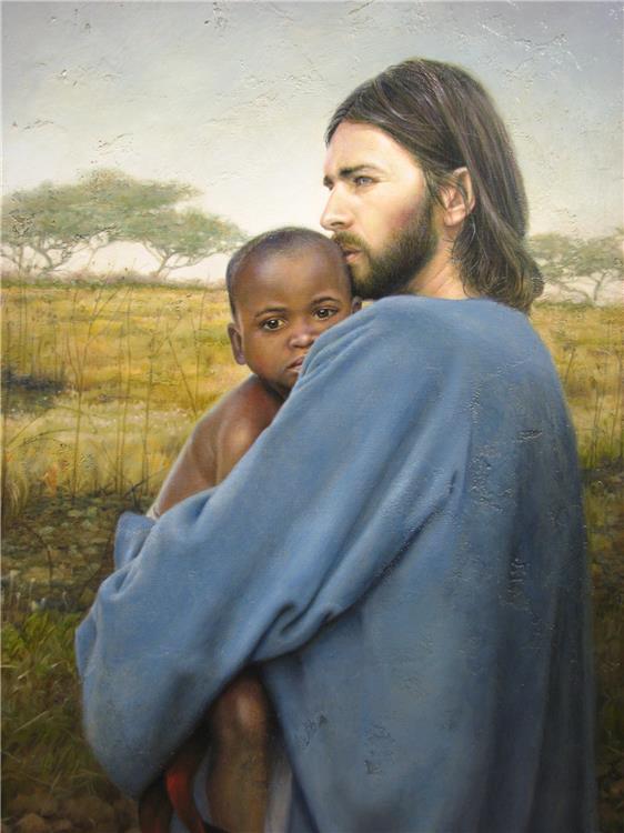 jesus christ with children