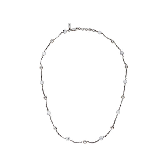 Silver Circle Chain, Circle Necklace, PALM., Handcrafted Jewelry – PALM.