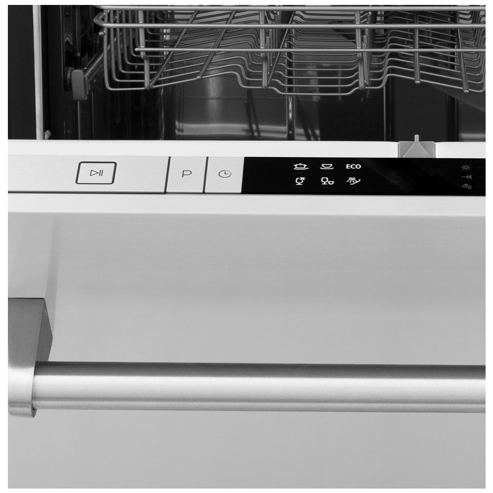 Dishwasher top control and display panel