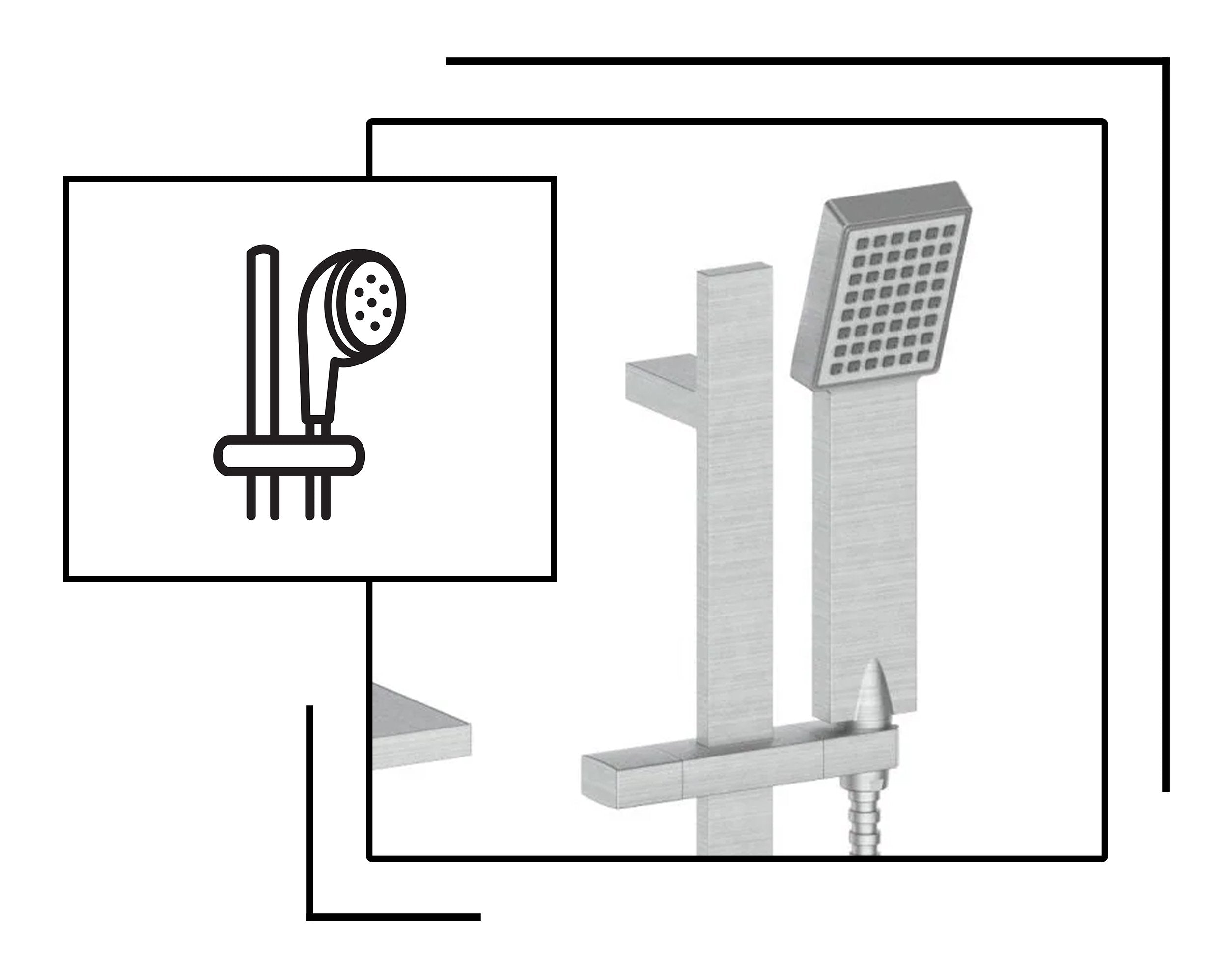 Icon and image representing ergonomic control