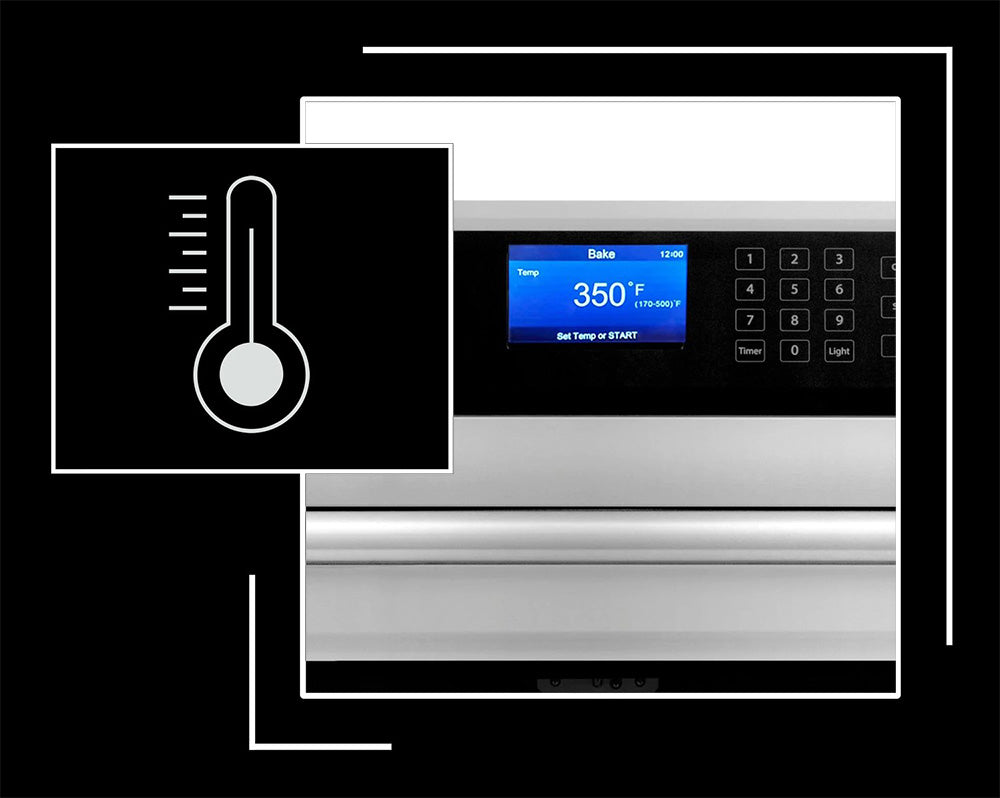 Icon and image representing accurate temperature