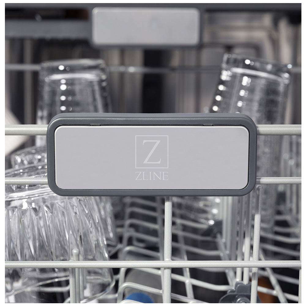 ZLINE logo on dishwasher rack