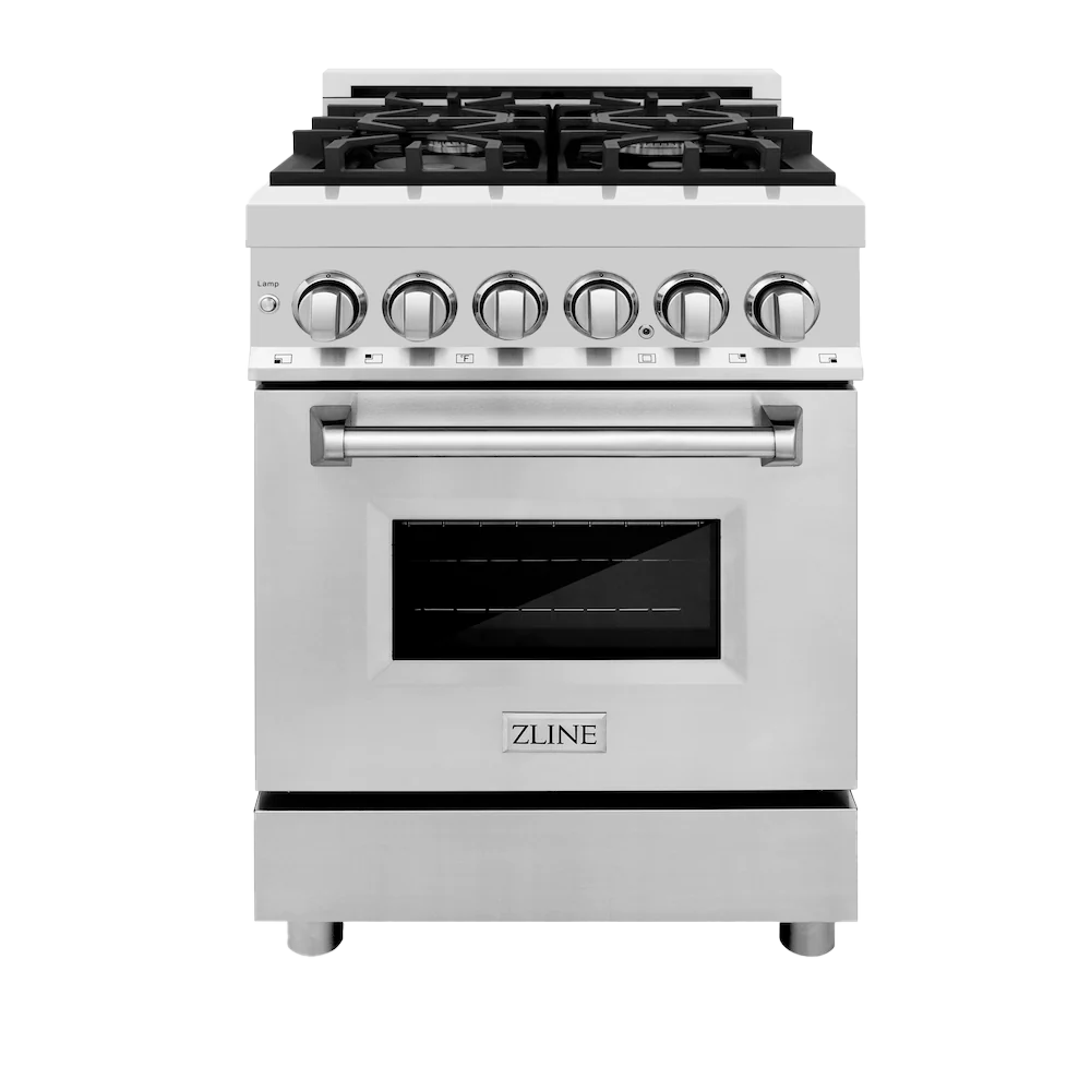 24-inch dual fuel range