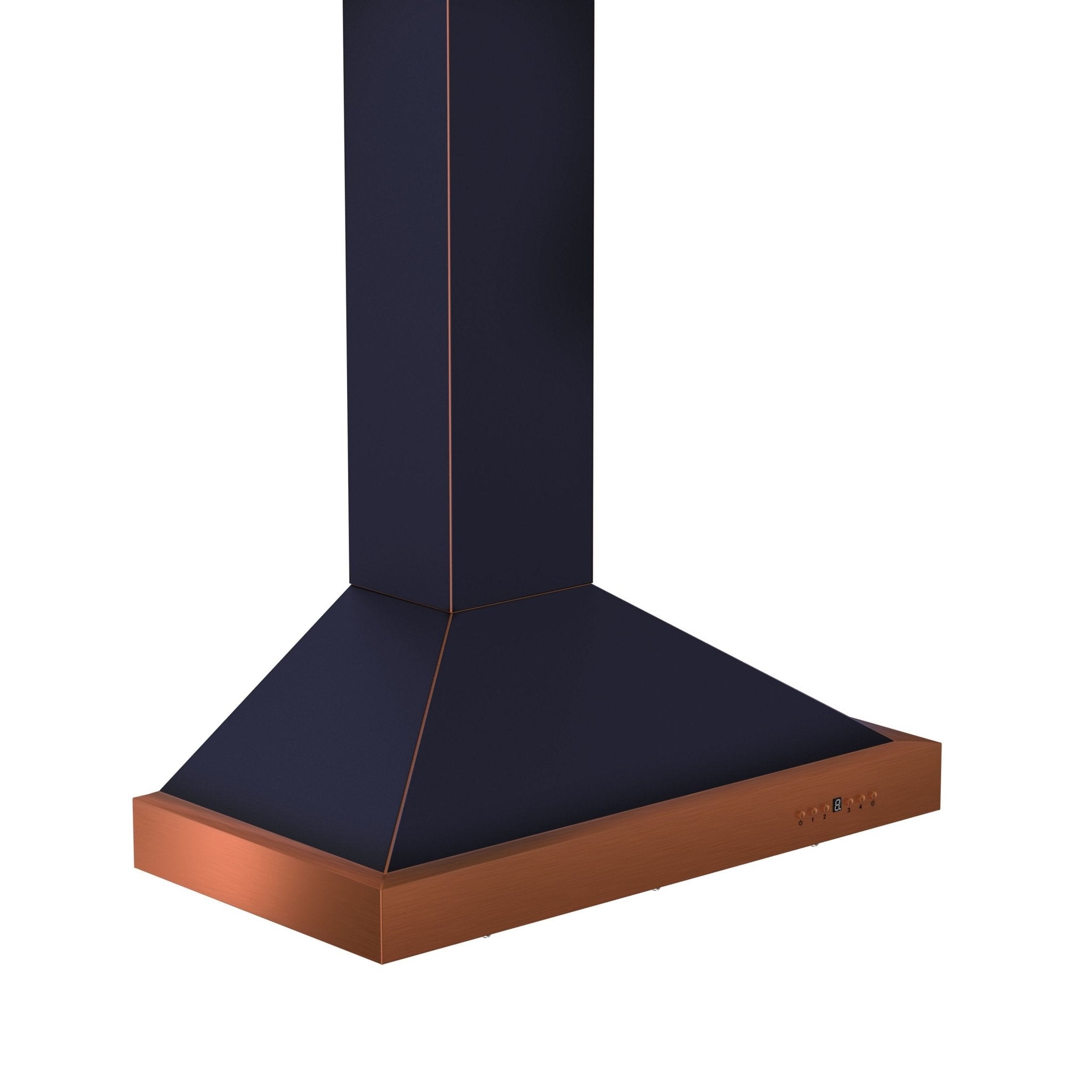 ZLINE Designer Series Wall Mount Range Hood in Oil-Rubbed Bronze with Copper Accents (KB2-BCXXX)