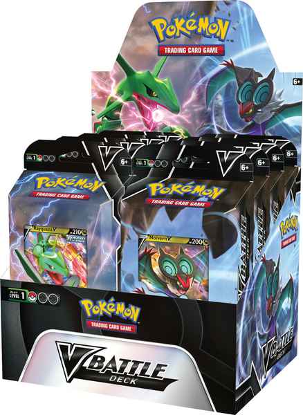 Shiny Mega Rayquaza Deck Box with Two Dividers for Pokemon Trading Cards -  Epic Kids Toys