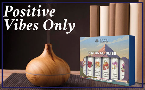 Positive vibes with natural bliss diffuser oil