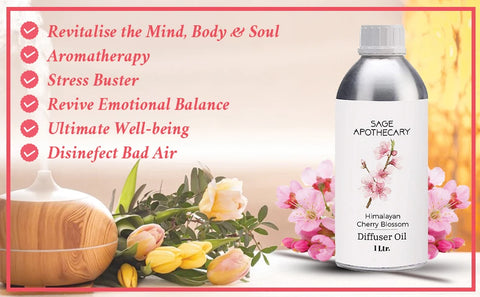 Benefits of himalayan cherry blossom diffuser oil