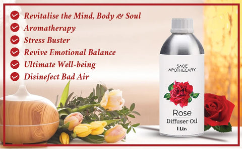 Benefits of rose diffuser oil